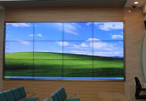 湘阴液晶拼接屏的另类用法。